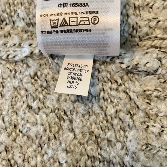 GAP boucle wool blend sweater - Picture 11 of 11